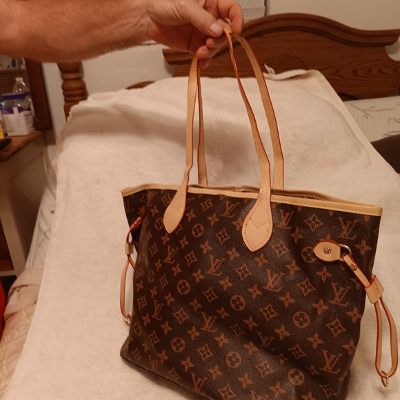 Louis Vuitton Classic Brown Monogram Tote - Picture 3 of 7